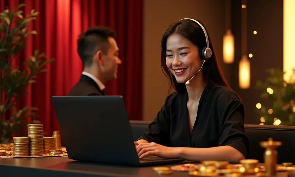 Mobile casino lobby